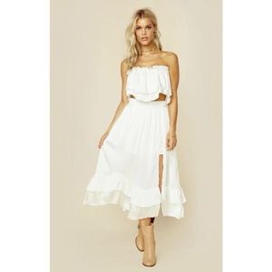 Steele Harper Midi Skirt + Mila Crop Top